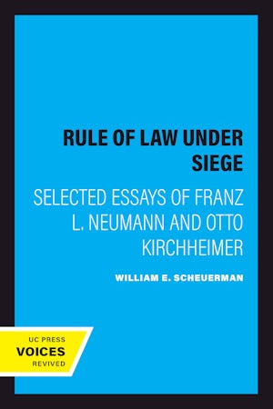 The Rule of Law Under Siege
