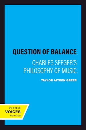 A Question of Balance