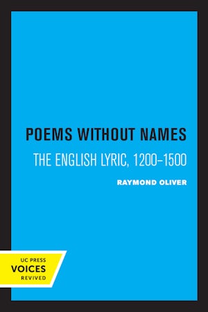 Poems Without Names