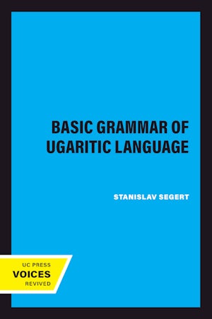 A Basic Grammar of Ugaritic Language