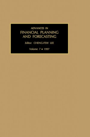 Advances in Financial Planning and Forecasting