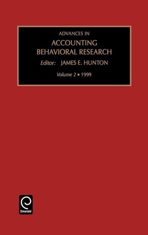 Advances in Accounting Behavioral Research