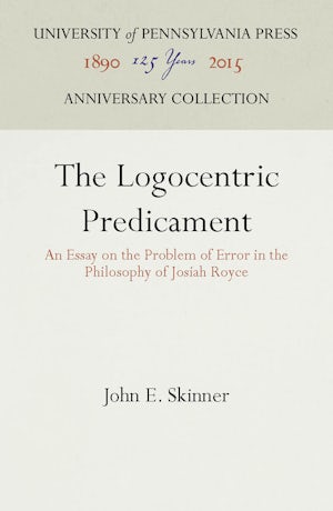 The Logocentric Predicament