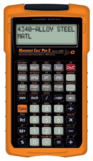 Machinist Calc Pro 2 Calculator