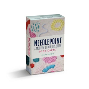 Needlepoint: A Modern Stitch Directory Card Deck