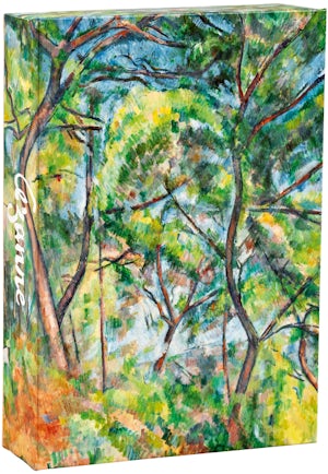 teNeues - FlipTop: Cezanne Landscapes, 20 Full Color Notecards, 20 Classic White Envelopes, 5 Designs, 4 Notecards of Each, Keepsake Box, FlipTop Magnetic Enclosure