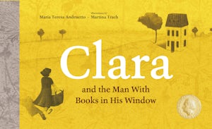 Clara and the Man With Books in his Window