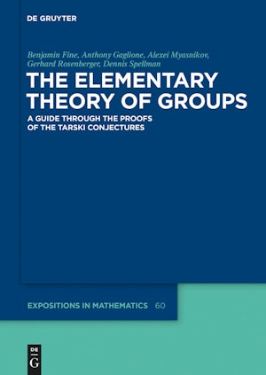 The Elementary Theory of Groups