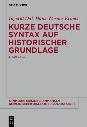 Kurze deutsche Syntax auf historischer Grundlage