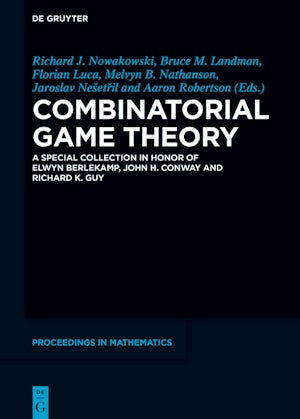 Combinatorial Game Theory