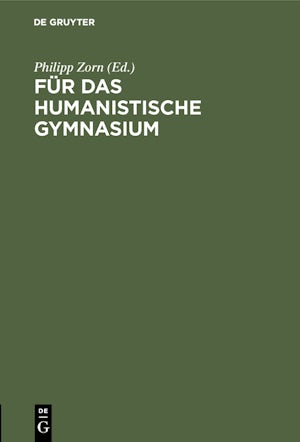 Für das humanistische Gymnasium