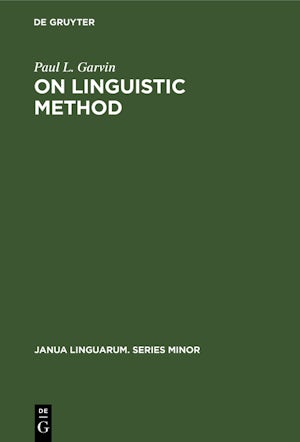 On Linguistic Method