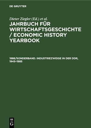 Industriezweige in der DDR, 1945–1985
